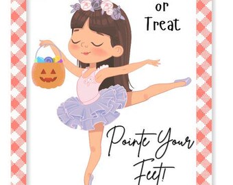 Cukierek albo psikus - podarunek w postaci tanecznego upominku na Halloween
