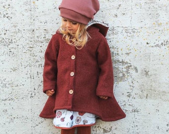 wollwalk jacke kinder etsy wollwalk jacke kinder etsy