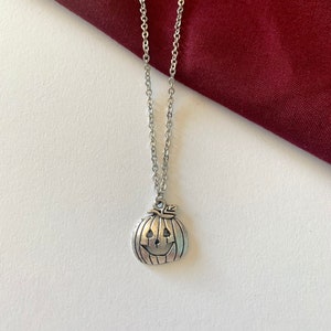You&#39;re the cutest pumpkin in the patch! | Pumpkin Charm Necklace | Halloween Pumpkin| Halloween Necklace | Jack O&#39;Lantern Nacklace