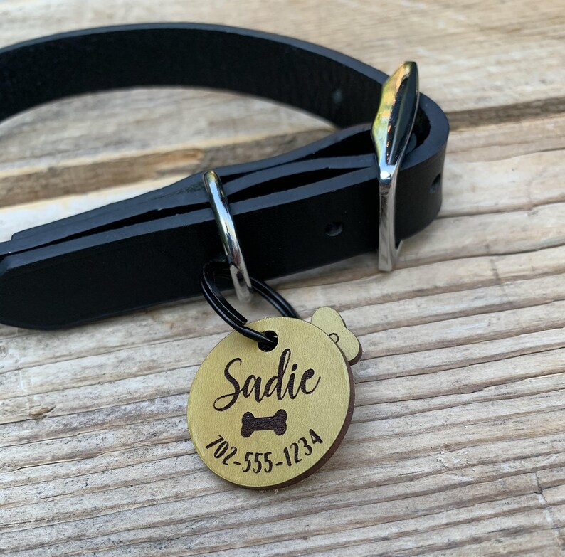 Dog Tag Personalized Dog Tag Pet Name Tag Dog ID Tag Etsy