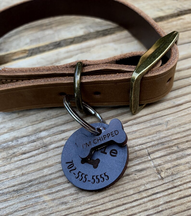 Dog Tag Personalized Dog Tag Pet Name Tag Dog ID Tag Etsy