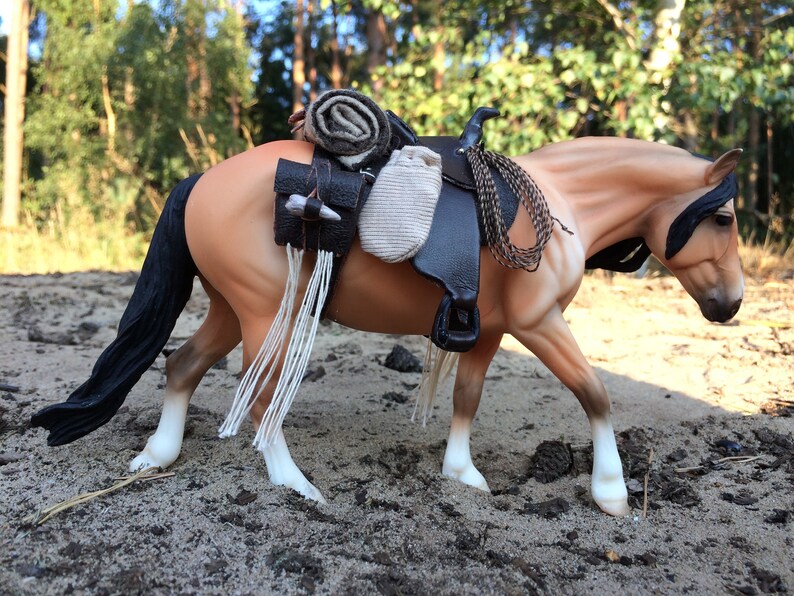 Custom Breyer tack saddle saddlebags and accessories HORSE Etsy