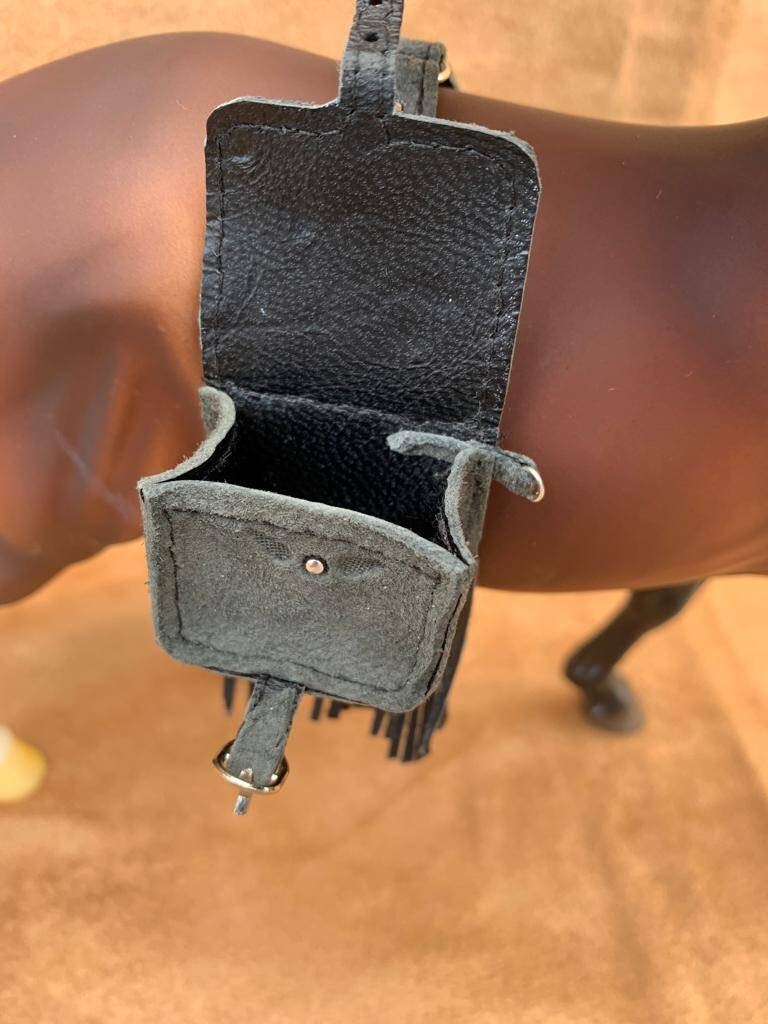 Handmade 19 Scale Saddlebags, Real Leather Tooled Saddlebags With