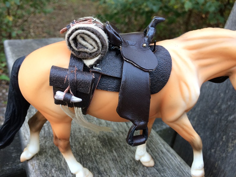 Custom Breyer tack saddle saddlebags and accessories HORSE Etsy