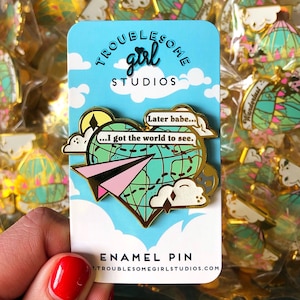 Travel Lover Enamel Pin