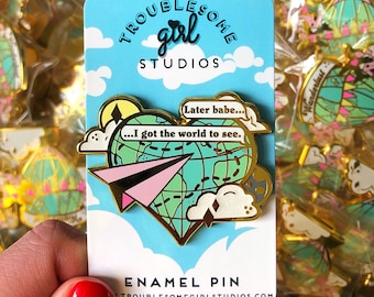 Travel Lover Enamel Pin