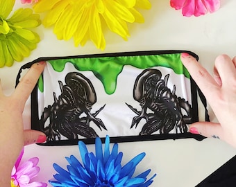 Slime Xenomorph Alien Face Mask