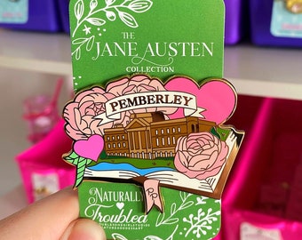 Jane Austen Pride and Prejudice Pemberley Enamel Pin