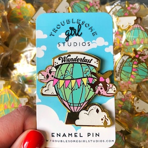 Travel Wanderlust Enamel Pin