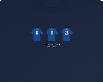 Chelsea FC Sweatshirt: Lampard, Drogba, Terry - Champions 2004-2006