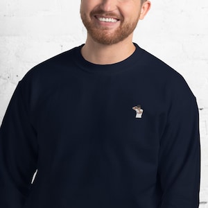 Heung-min Son Embroidered Sweatshirt, Tottenham Hotspur Star, Spurs Legend, Retro Football Gift, Premier League Icon, Spurs Gift
