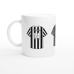 Newcastle United Entertainers Mug: Shearer, Ginola, Beardsley Tribute image 2