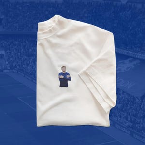 Camiseta bordada de Cole Palmer / Celebración helada / Estrella del Chelsea / Disponible en varios colores