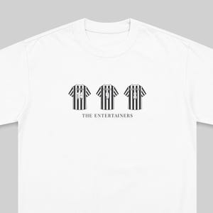 Newcastle United 'The Entertainers' Tribute T-Shirt: Shearer, Ginola, Beardsley