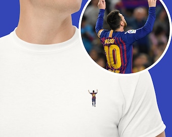 メッシTシャツ リオネル10 アルゼンチン バルセロナ サッカー S～5XL +