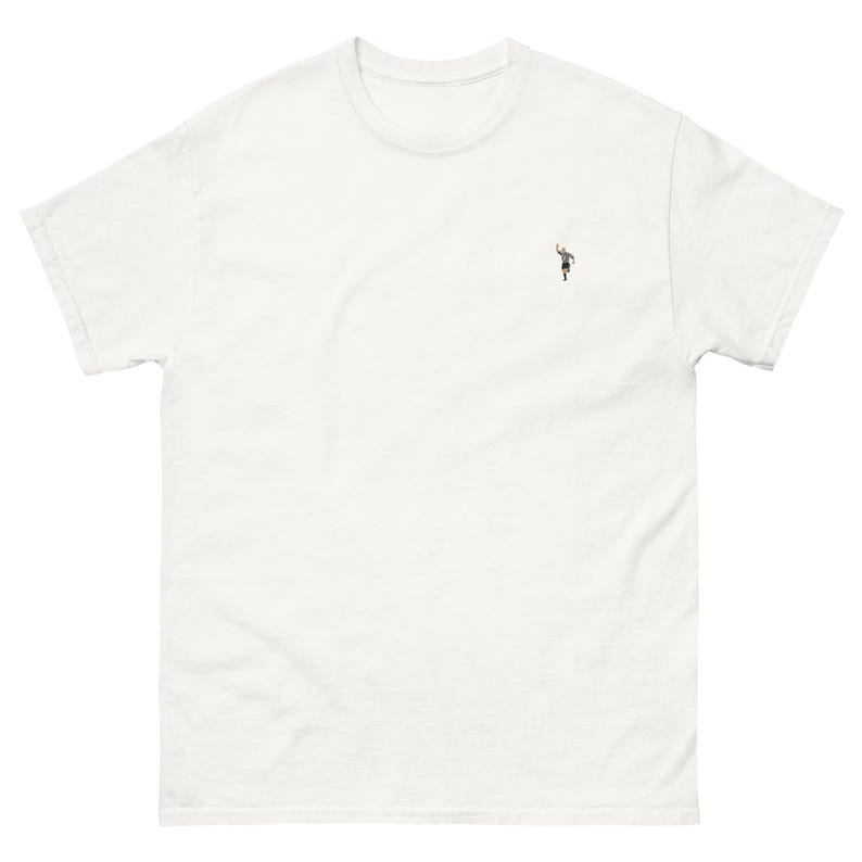 Alan Shearer Embroidered T-Shirt | Iconic Goal Celebration | Newcastle United Legend | Multiple Colors Available