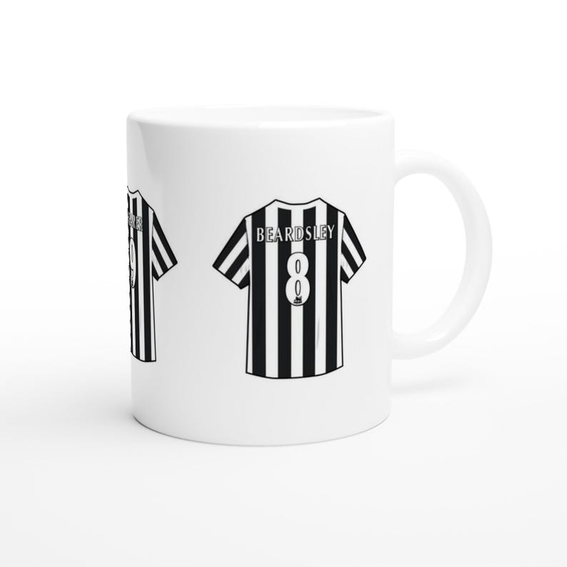 Newcastle United Entertainers Mug: Shearer, Ginola, Beardsley Tribute image 5
