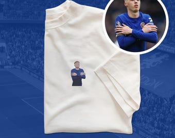 Cole Palmer Embroidered T-Shirt | Ice Cold Celebration | Chelsea Star | Multiple Colors Available