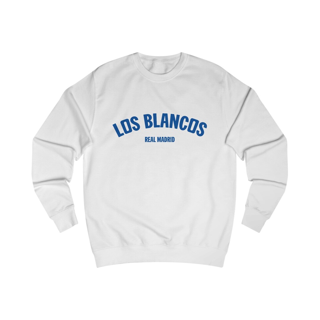 Real Madrid CF Los Blancos Unisex Fan Sweatshirt - Etsy UK
