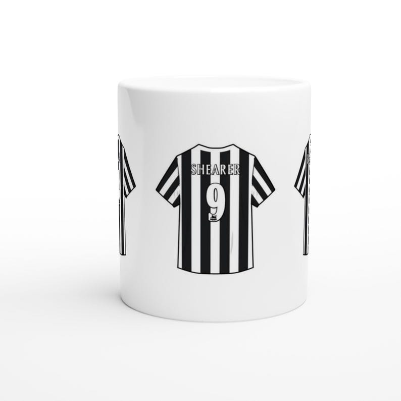 Newcastle United Entertainers Mug: Shearer, Ginola, Beardsley Tribute image 7