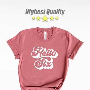 6th Birthday Shirt, 6th Birthday, 6th Birthday Gift, 6th Birthday Gift For Girl, SIXTH,  6th Birthday Shirt, Birthday Girl Shirt, YOUTH