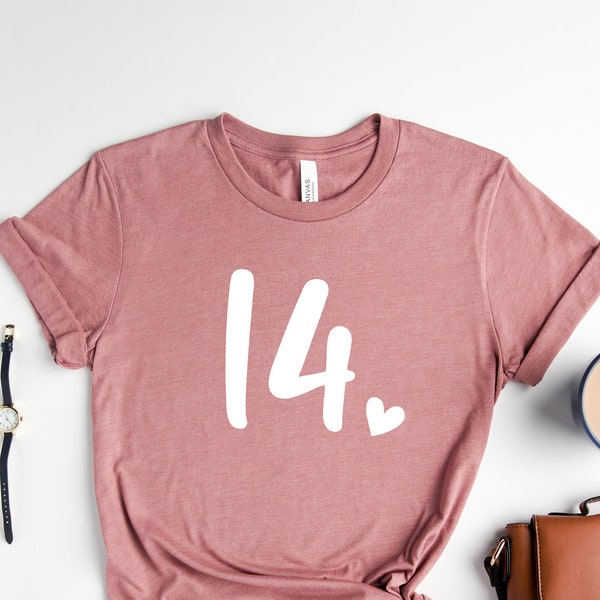 14th Birthday Shirt, 14th Birthday, 14th Birthday Gift, 14th Birthday Gift For Girl, 14th Birthday, 14th Birthday Shirt, Birthday Girl Shirt