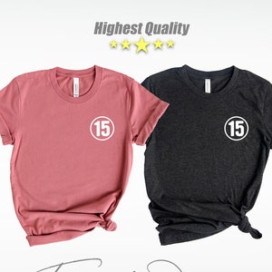 Customizable | 15th Birthday Shirt, 15th Birthday, 15th Birthday Gift, 15th Birthday Gift For Girl, 15th Birthday Shirt, Birthday Girl Shirt