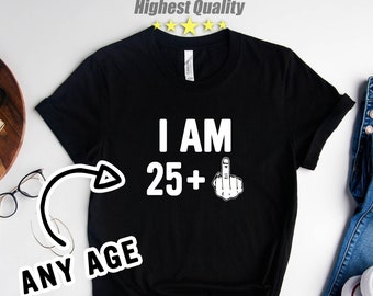 26th BIRTHDAY GIFT for WOMAN,26th Birthday Women,26 Years Old Shirt,26th Birthday Shirt,26th Birthday,26th Birthday Gift Men,Middle Finger
