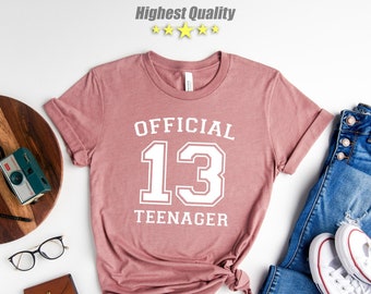 13th Birthday Gifts For Teenage Girls T Shirt Thirteen Her 13th Birthday Gifts For Teenage Girls T Shirt Thirteen Her