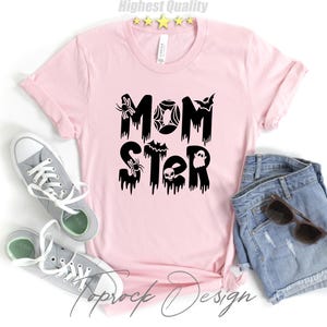 Dadcula Momster Little Monster Shirt, Matching Halloween Gift for Dad,Halloween Mom Shirt,Spooky Dad,Spooky Mom,Dadcula Shirt,Momster,Family imagem 5
