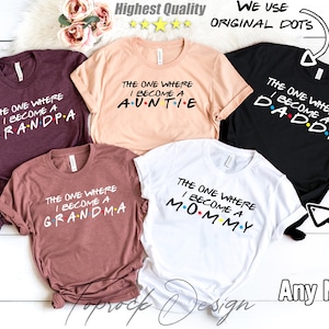 Pregnancy Announcement Shirt, Grandparent Pregnancy Announcement, Gift For New Mom, Expecting Mom Gift,Mom To Be,Gift For Pregnant,Pregnancy