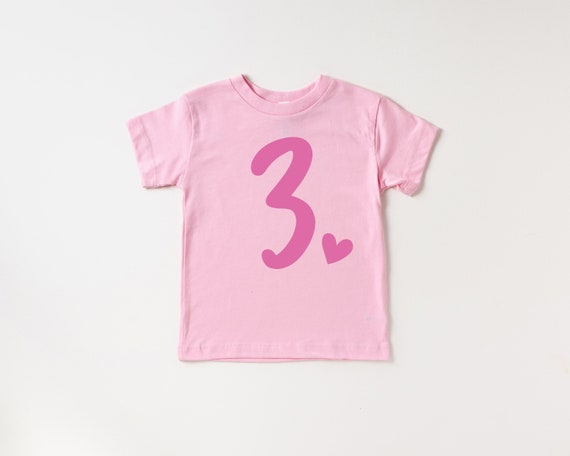 3rd Birthday Shirt, 3rd Birthday Outfit Girl, 3rd Birthday Boy, 3rd Birthday Gift, 3rd Birthday Gift For Girl, Birthday Girl Shirt, TODDLER