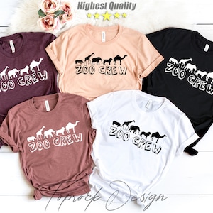 Zoo Crew Shirt, Animal Keeper, Wild Life Shirt,School Zoo Crew Shirt,Animal Lover Shirt,Mother Days Shirts, Cool Family Shirts, Zoo Trip Tee
