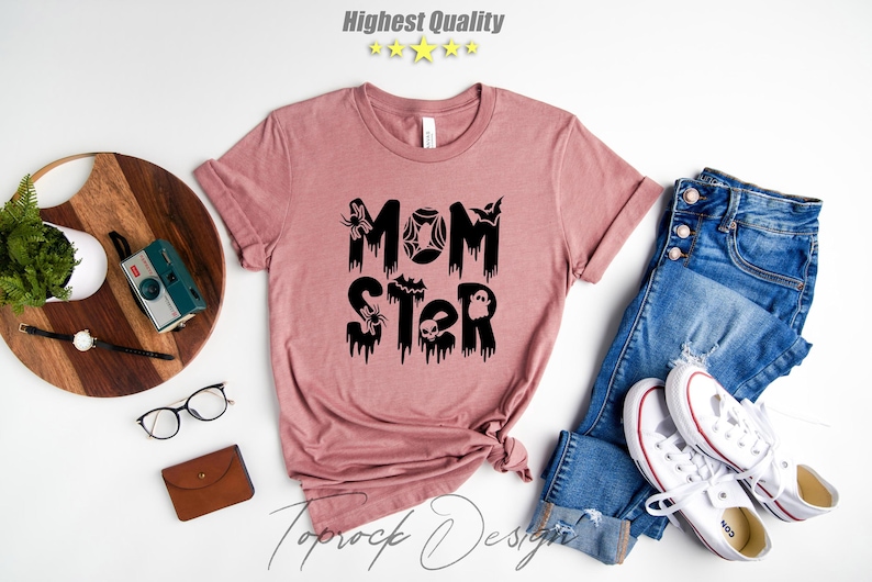 Dadcula Momster Little Monster Shirt, Matching Halloween Gift for Dad,Halloween Mom Shirt,Spooky Dad,Spooky Mom,Dadcula Shirt,Momster,Family imagem 3