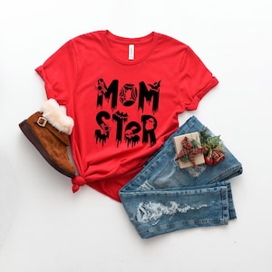 Dadcula Momster Little Monster Shirt, Matching Halloween Gift for Dad,Halloween Mom Shirt,Spooky Dad,Spooky Mom,Dadcula Shirt,Momster,Family imagem 6