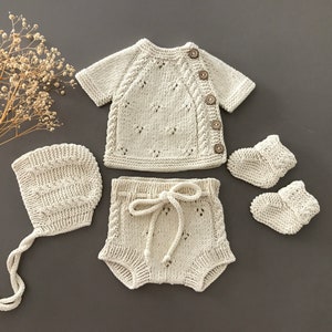 Newborn Baby Coming Home Outfit | Newborn Boy Coming Home Outfit | Baby Boy Hospital Outfit | Baby Girl Hospital Outfit | Knit Baby Clothes