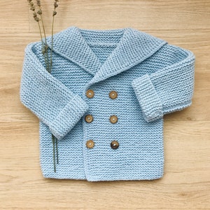 Baby Boy Cardigan Knit Baby Boy Sweater Toddler Cardigan Knit Kids Cardigan Baby Boy Clothes Knit Baby Boy Outfit Baby Boy Gift image 9