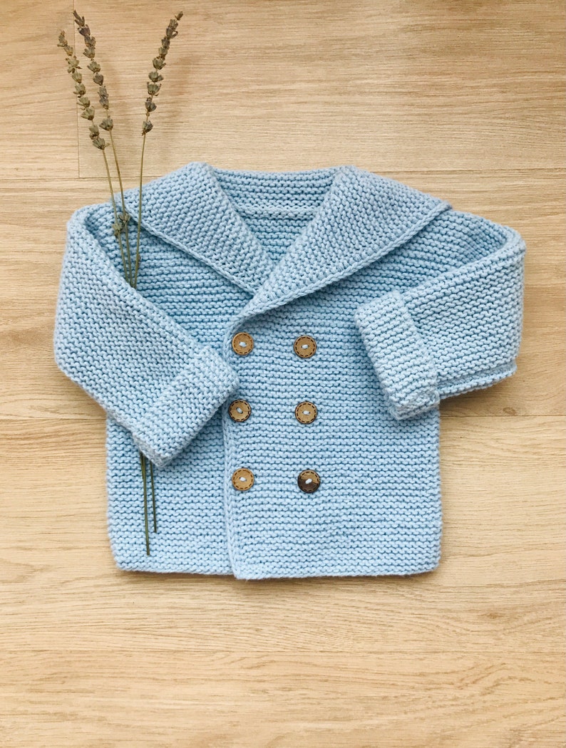 Baby Boy Cardigan Knit Baby Boy Sweater Toddler Cardigan Knit Kids Cardigan Baby Boy Clothes Knit Baby Boy Outfit Baby Boy Gift image 9