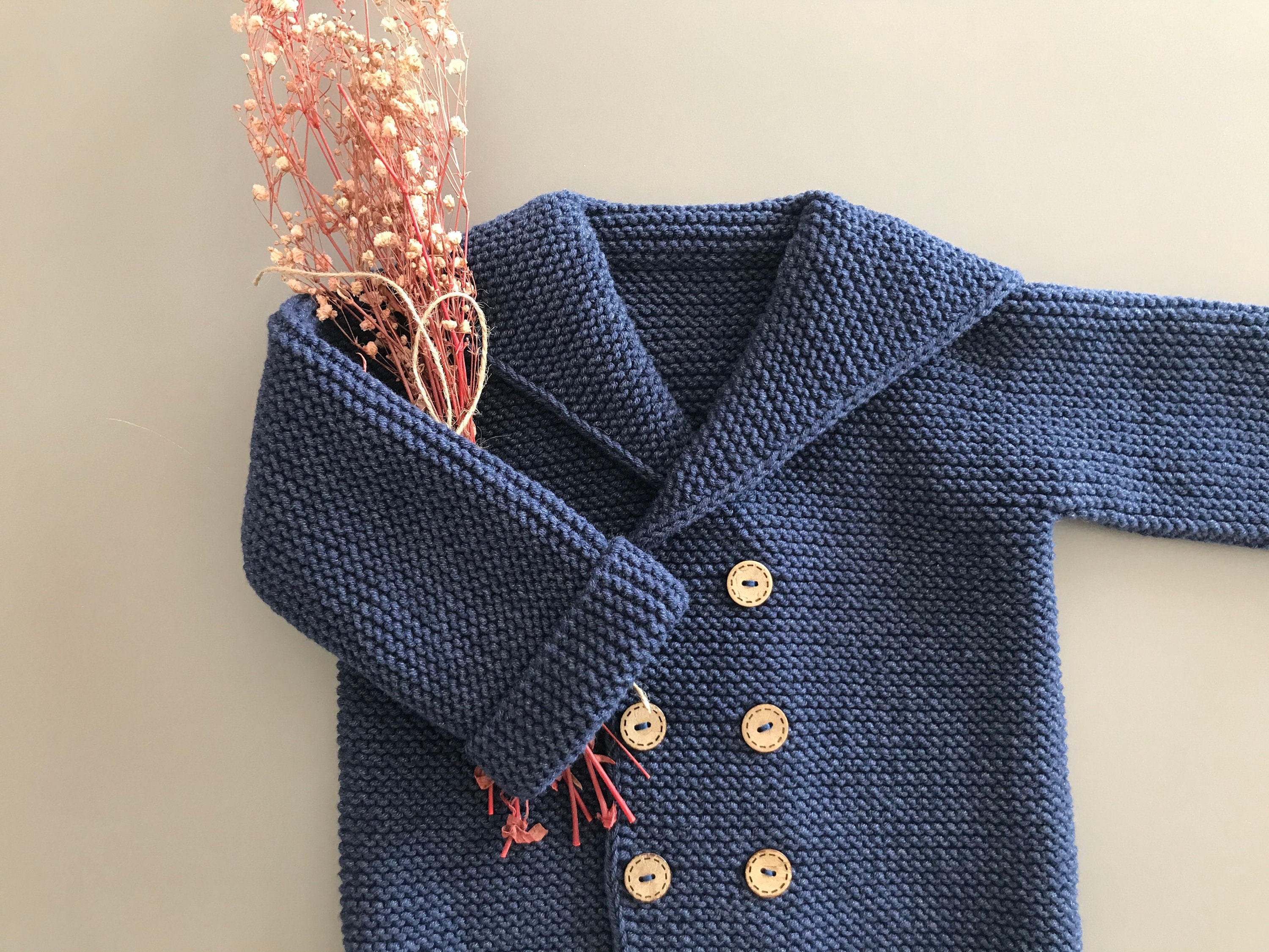 Baby Boy Cardigan Knit Baby Boy Sweater Toddler Cardigan | Etsy