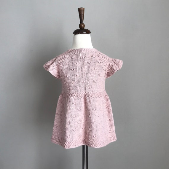 ruffle sleeve knitting dress Ruffle Dress SWEDISH