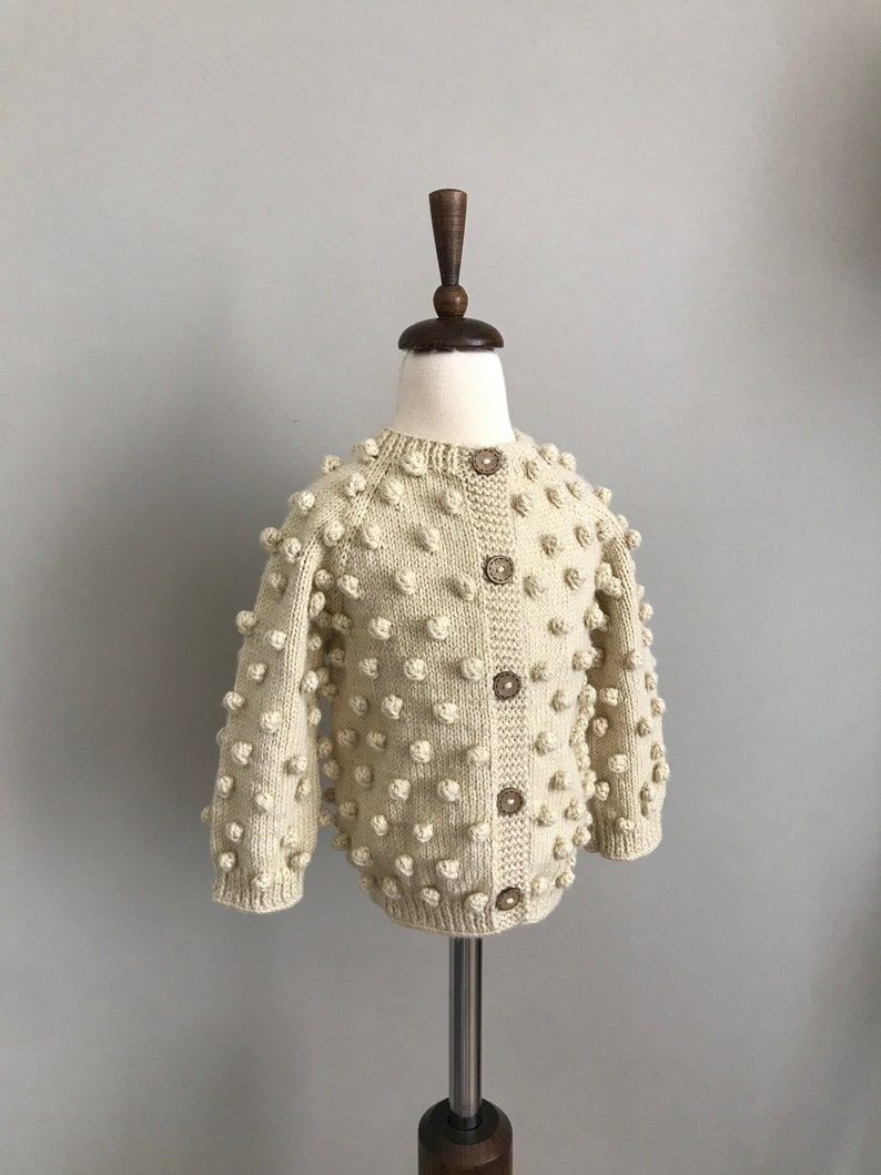Baby Popcorn Cardigan