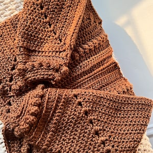 Toddler Granny Square Sweater with Bobbles 3T