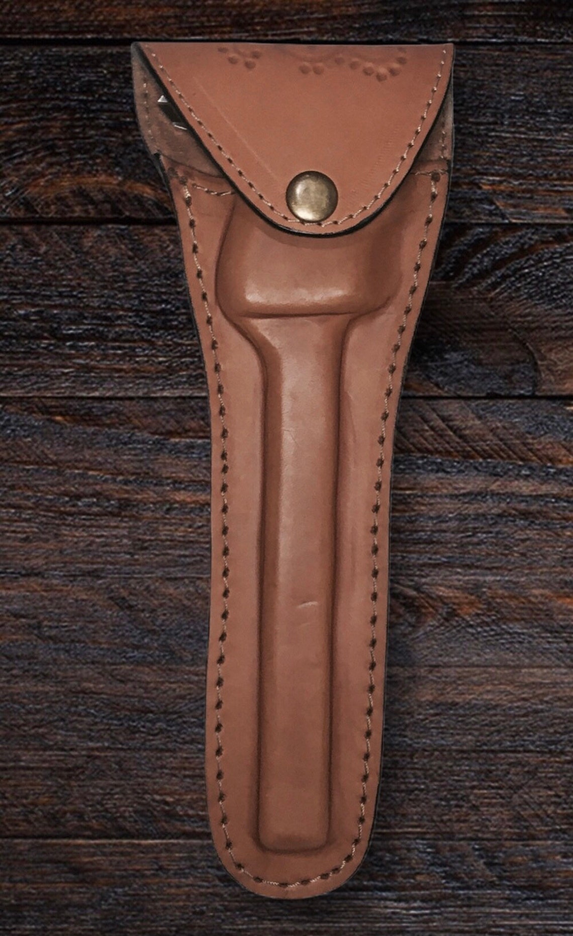 Handmade vegtan leather digital vernier caliper case Etsy