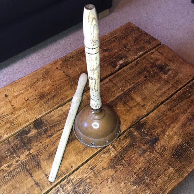 Antiguo Simplex Número 6 posser de lavado de cobre y palo de | Etsy