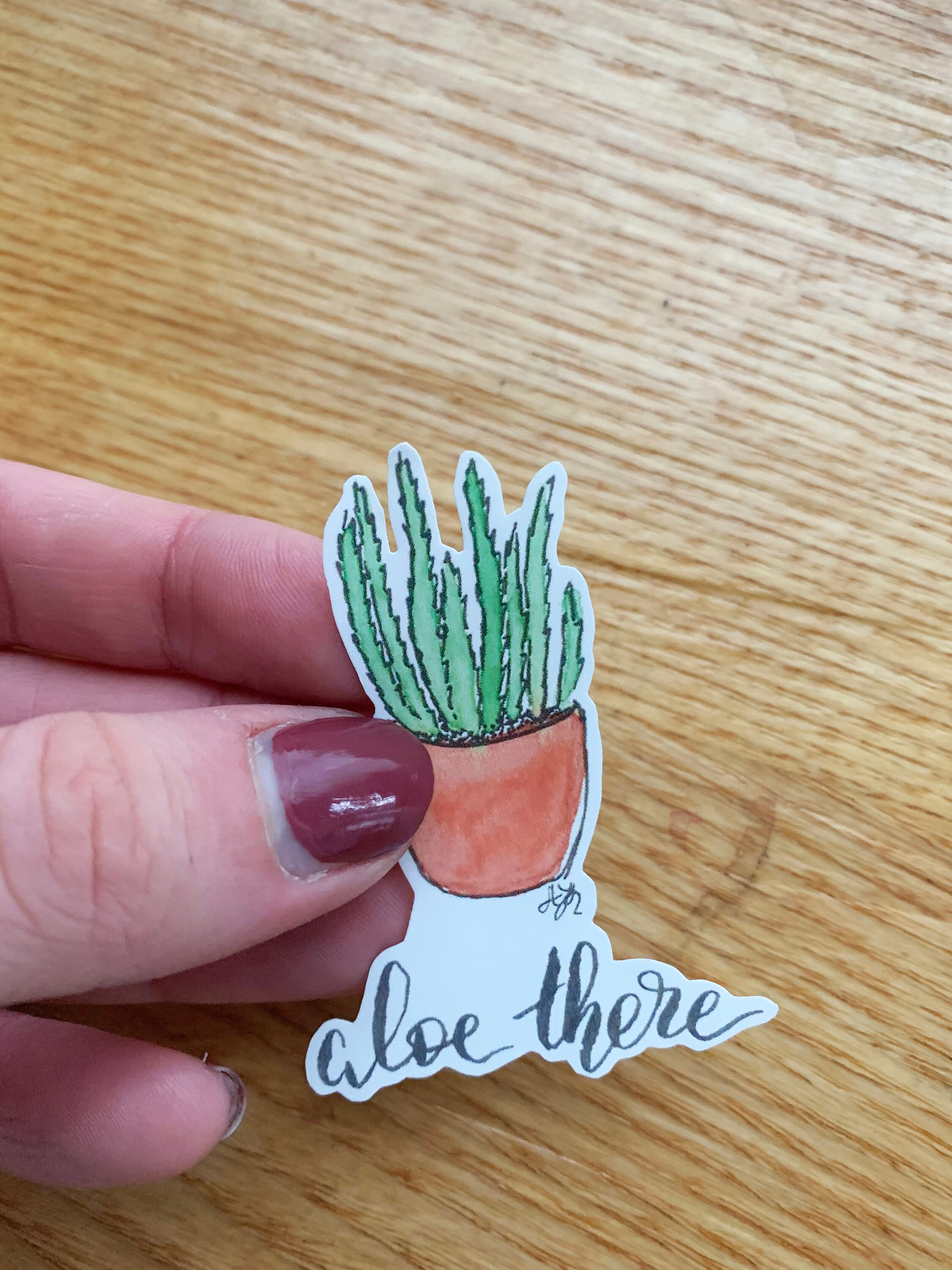 Succulent Sticker Set | Etsy