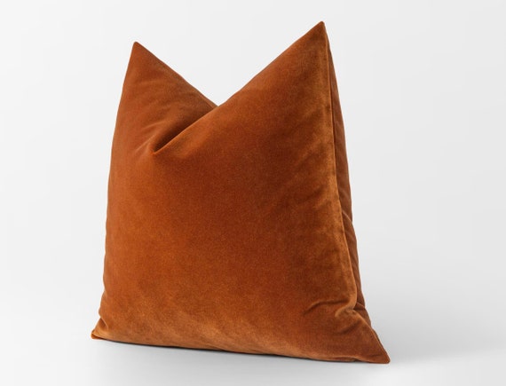 Burnt orange euro sham discount