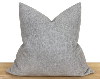 light gray throw pillows