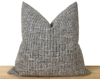 small gray throw pillow