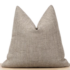 Taupe euro sham sales