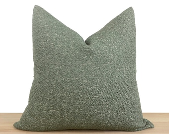 Green Pillow Sham Bone Earth Tones Cotton Sateen Flanged Pillow Sham by Spoonflower Swiss Cross On Green Background by erin/_/_kendal